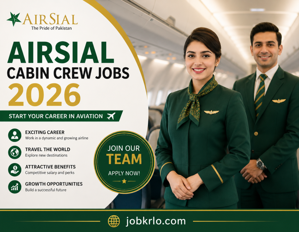AirSial Cabin Crew Jobs 2026 | Eligibility Criteria, Salary and  Latest Requirements