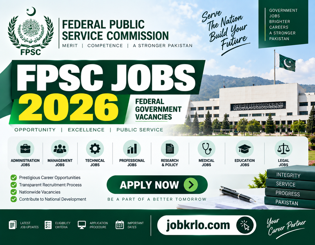 FPSC Positions 2026 | Online Apply | Latest Advertisement | Eligibility Criteria| Complete Application Guide